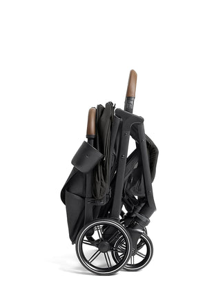 Joie Baby, NutmegTM Compact Travel Stroller, Lightweight Baby Stroller with One‐Hand Fold, Multi‐Position Recline, Smooth Ride Suspension(Shale)