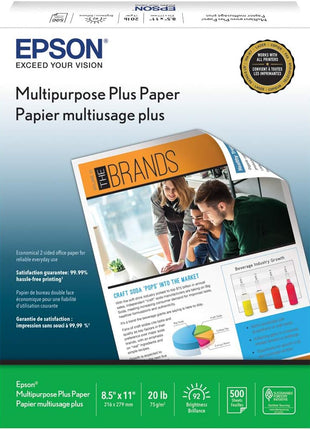 Epson Multipurpose Plus Paper - S450217-4 8.5" x 11" (500 sheets)