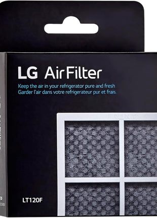LG 6 Month (LT120F) Replacement Refrigerator Air Filter, 1 Count (Pack of 1), White