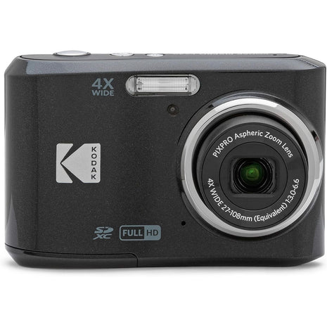 KODAK PIXPRO Friendly Zoom FZ45-BK 16MP Digital Camera with 4X Optical Zoom 27mm Wide Angle and 2.7 inch LCD Screen (Black)