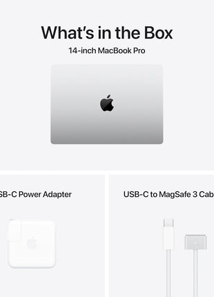 Apple 2024 MacBook Pro Laptop with M4 chip with 10‐core CPU and 10‐core GPU: Built for Apple Intelligence, 14.2-inch Liquid Retina XDR Display, 16GB Unified Memory, 512GB SSD Storage; Silver