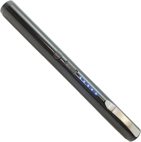 Streetwise Pain Pen 25,000,000 Volts Stun Gun for Self Protection - Tactical Stun Pen for Women and Men, USB Rechargeable, Battery Indicator, Durable Clip, Compact and Concealable for Protection