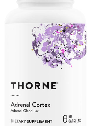 THORNE - Adaptogen & Adrenal Support Bundle - Natural Solutions for Coping with Stress - Rhodiola and Adrenal Cortex - 60 Servings