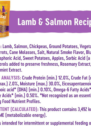 Wellness Puppy Treats, Natural, Training Treat, Grain Free, Soft Lamb & Salmon (8 Ounce Bag)