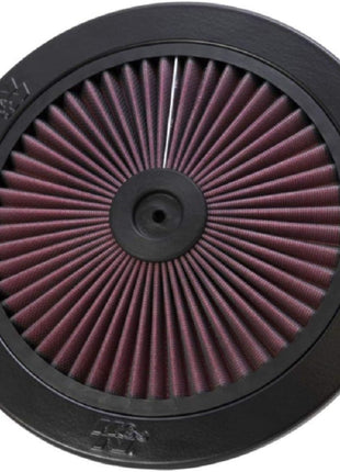 K&N X-Stream Top Filter: High Performance, Premium, Washable, Replacement Engine Filter: Filter Height: 1 In, Shape: Round Lid, 66-1101