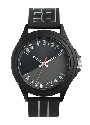 United Colors of Benetton Men Black Round Dial Analog Watch - UWUCG0310