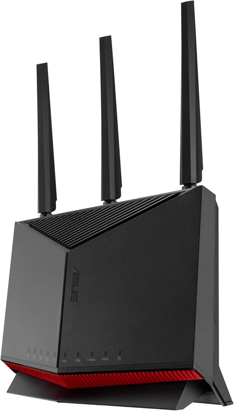 ASUS RT-BE86U WiFi 7 Gaming Router, 10G WAN, 6.8 Gbps, Mesh VPN Compatible