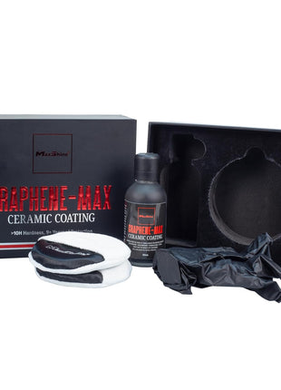 Maxshine Graphene-MAX Ceramic Coating 60mL | Universal Advanced Graphene & Ceramic Formula | Hydrophobic Car Coating with 9-Year Durability | High Gloss Finish & Professional Paint Protection