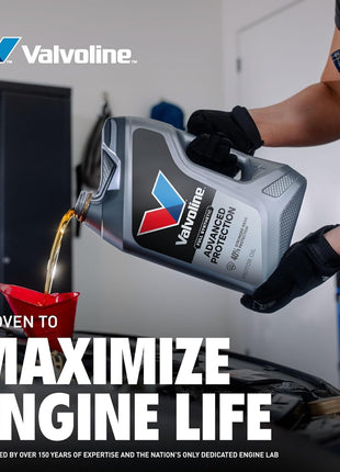 Valvoline Advanced Full Synthetic SAE 0W-20 Motor Oil 5 QT