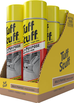 Tuff Stuff Multi-Purpose Foam Cleaner, Use on Car Interior, Furniture, Carpet, 22 Oz Each
