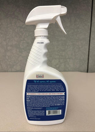 Rocco & Roxie Stain & Odor Eliminator for Strong Odor, 32oz Enzyme Pet Odor Eliminator for Home, Carpet Stain Remover for Cats & Dog Pee, Enzymatic Cat Urine Destroyer, Carpet Cleaner Spray