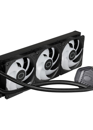 Cooler Master 360 Atmos Performance-Driven Close-Loop AIO Liquid Cooler, R9|Ultra 9, Dual Chamber aRGB Pump, 360 Radiator, Sickleflow Edge PWM Fans, AM5|4, Intel LGA 1851|1700 Platform