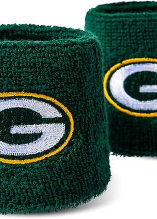 Franklin Sports NFL Team Logo Wristbands - Pair of Youth Wristbands for Costumes and Uniforms
