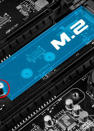 PCIe NVMe M.2 SSD Mounting Screws Kit for Asus Gigabyte ASRock Msi Motherboards, 30pcs