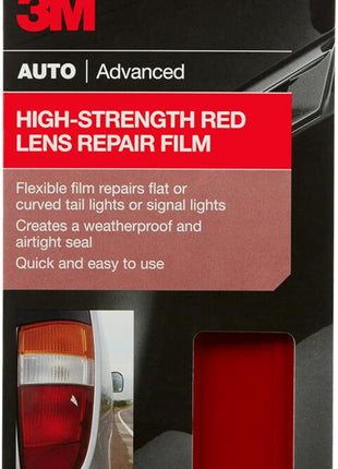 3M Auto High Strength Red Lens Repair Film, 03341, 3.75 in x 7.75 in