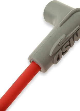 MSD 31489 Super Conductor Spark Plug Wire Set Red