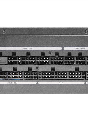 Super Flower Leadex VII XG 850W 80+ Gold, Cybenetics Platinum, Full Modular, ATX 3.1 & PCIe 5.1, W/12VHPWR Cable (2x8pin - 16pin Native Cables), Power Supply, FDB Fan, SF-850F14XG, Black Version