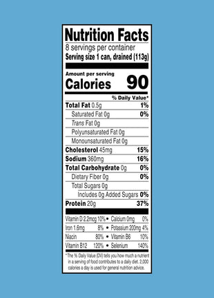 StarKist Chunk Light Tuna in Water, 5 oz (8 Pack) Canned Tuna Fish, Wild Caught, Gluten Free, Ready to Eat, Perfect for Salads, Keto Meals and Snacks, with 20g Protein & 90 Calories Per Serving