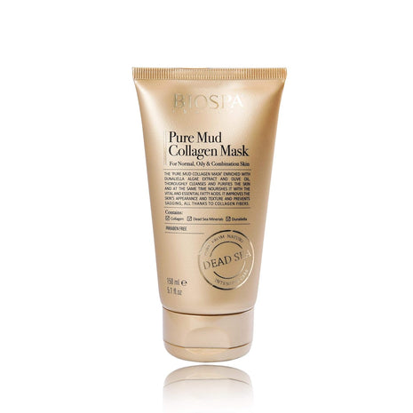 Sea of spa, Pure Mud Collagen facial Mask, Intensive Care Therapy, enriched with Dunaliella Algae extract and Olive Oil, (normal, oily, combination skin)