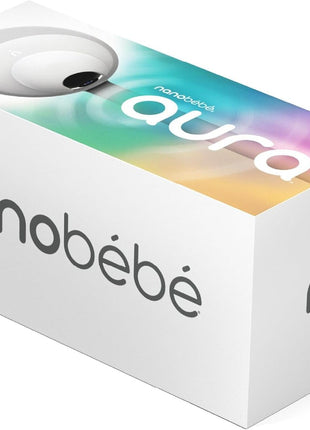 NANOBÉBÉ Smart Baby Monitor – Non-Wearable AI Breathing Monitor Motion Detection 1080p HD Camera with 360° Pan Tilt Two-Way Talk Sound Machine App Control, Night Vision