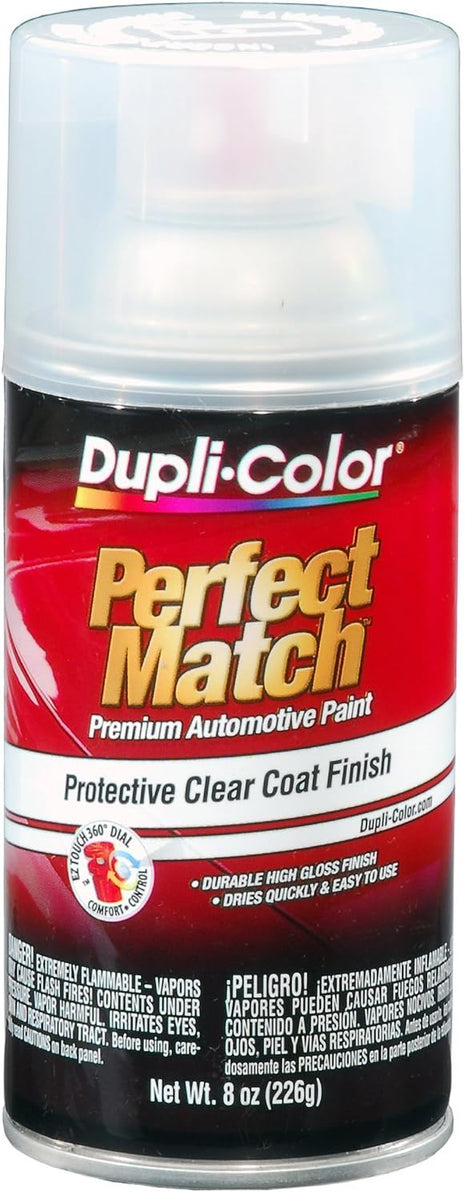 Dupli-Color EBCL01257 Clear Perfect Match Automotive Top Coat - 8 oz. Aerosol
