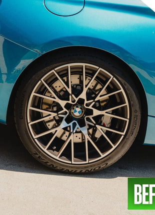 3D Magic Blue Tire Shine Spray - Water Resistant High Gloss Tire & Trim Dressing | Long Lasting Protection | No Sling, No Run Formula | Made in USA |16 oz