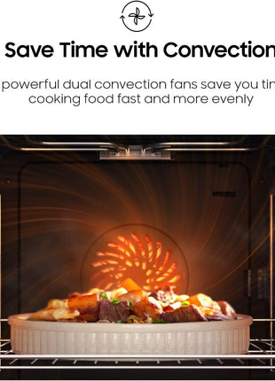 Samsung NQ70M7770DS 7.0 Cu. Ft. Stainless Combination Electric Wall Oven