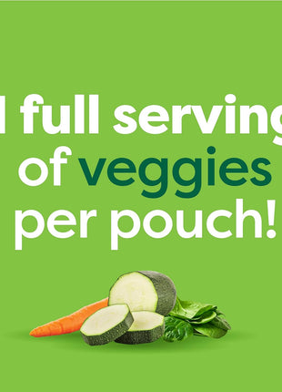 Beech-Nut Baby Food Pouches Variety Pack, Veggie Purees, 3.5 oz (18 Pack)