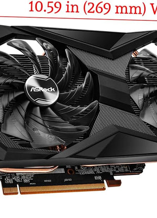 ASROCK AMD Radeon RX 6600 Challenger D Dual Fan 8GB GDDR6 PCIE 4.0 Graphics Card