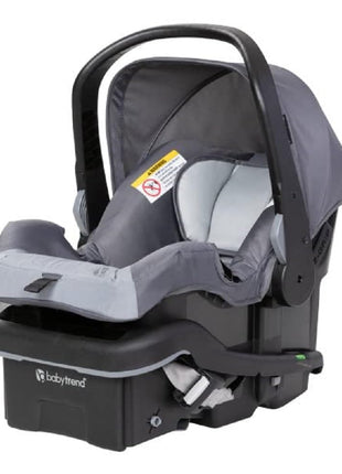 Baby Trend EZ-LiftTM Plus Infant Car Seat, Ultra Grey – Newborn Comfort Padding, Lightweight Carry Build, Adjustable Harness System