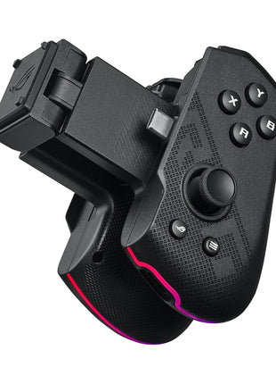 ASUS ROG Tessen Mobile Gaming Controller – Android Phones ONLY, Foldable, Compact, Wired USB-C, Programmable, Fast Charging, RGB – for Call of Duty: Warzone Mobile, Minecraft, Roblox, 350+ Games