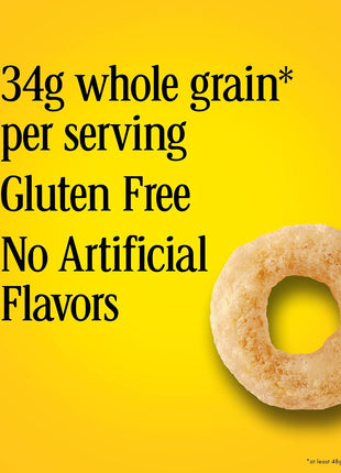 Cheerios, Heart Healthy Gluten Free Breakfast Cereal, Giant Size, 20 oz