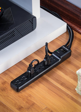 CyberPower CSB706 Essential Surge Protector, 1500J/125V, 7 Outlets, 6ft Power Cord
