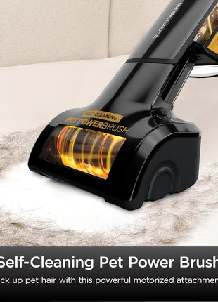 Shark UltraCyclone Pet Pro Plus Cordless Hand Vacuum, Black, CH951 | Powerful Suction, Handheld Vacuum for Car & Home, Pet Power Brush, Crevice Tool, Scrubbing Brush, XL Dust Cup