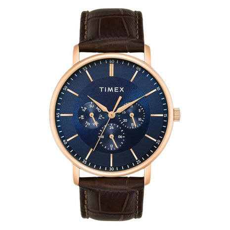 TIMEX Trendline Blue Round Dial Analog Men's Watch - TWTG12804