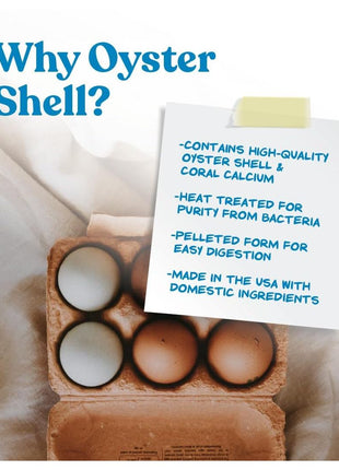 Manna Pro Crushed Oyster Shell for Chickens 芒聙聯 Calcium Supplement for Laying Hens to Support Strong Eggshells 芒聙聯 Natural Poultry Mineral Feed for Backyard Chickens 芒聙聯 5 lb Bag