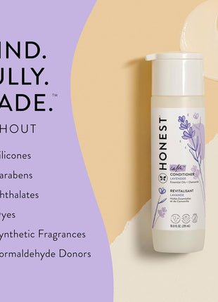 The Honest Company Shampoo, Body Wash, Conditioner, Lavender Calm, 20 fl oz