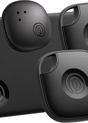 Life360 Tile Essentials - Bluetooth Trackers & Item Locators for Keys, Wallets, Remotes & More; Easily Find All Your Things. Both iOS and Android Compatible. 4-Pack (Mates/Slim/Sticker)