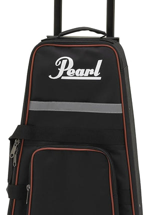Pearl 32 Note Glockenspiel Bell Kit Student Educational Percussion Kit with Tunable Practice Pad, Rolling Carrying Case, Sticks and Mallets (PK910C)