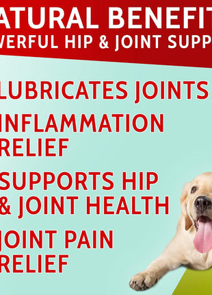 Hemp + Glucosamine + Fish Oil Omega for Dogs 3 Bundle - Hip & Joint Supplement + Allergy Relief - w/Hemp Oil Chondroitin MSM Turmeric + EPA & DHA Fatty Acids - 240 Chews - Made in USA