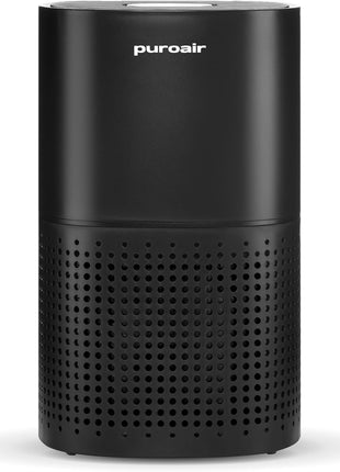 PuroAir 240 HEPA Air Purifiers for Home Pets Air Cleaner up to 1,000 Ft2 - HEPA Filter + CarbonTech up to 500X Stronger - Cleans Air Fast - Auto, Sleep Modes Air Purifiers for Bedroom, Office, Dorm