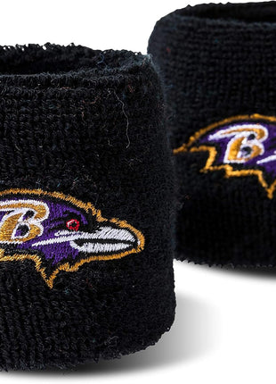 Franklin Sports NFL Team Logo Wristbands - Pair of Youth Wristbands for Costumes and Uniforms