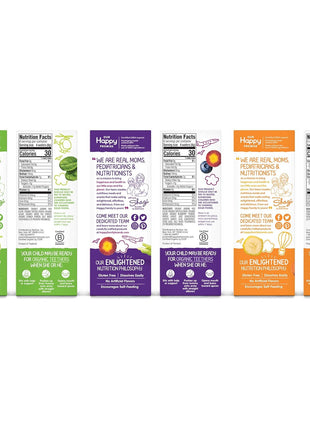 Happy Baby Organics Teether, 3 Flavor Variety Pack, 12 Count (Pack of 3)