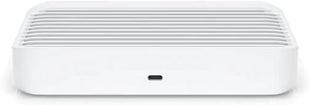 UBIQUITI UniFi Switch Flex XG - Layer 2 switch with 4 10GbE RJ45 ports and 1 GbE, 802.3at PoE+ RJ45 input.
