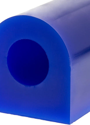 Carving Wax Ring Tube, Extra Large Flat Side Tube, Blue