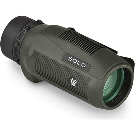 Vortex Optics Solo Monocular 10x36 - Utility Clip, Adjustable Eyecup, Fully Multi-Coated Lenses, Rubber Armor, Non-Slip Grip, Fogproof, Waterproof - Unlimited, Unconditional Warranty