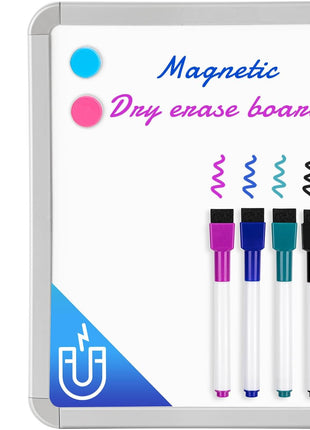 VUSIGN Small Dry Erase Whiteboard, 8.5 x 11 Inches White Board for Kids, Students, Fridge, Locker, Mini Dry Erase Board