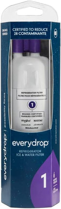 everydrop by Whirlpool Ice and Water Refrigerator Filter 1, EDR1RXD1, Single-Pack , Purple