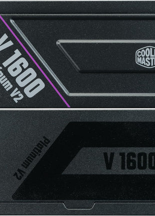 Cooler Master V Platinum 1600 V2 Power Supply, PCIe 5.1 Ready | Certification Cybenetics Platinum & Noise Standard ++, 80 PLUS Platinum, 1600W, ATX 3.1, Dual 12V-2x6 Cable, Fully Modular