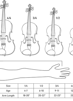 Mendini By Cecilio 1/2 Violin Set For Beginners - Fiddle Solidwood Kit with Hard Case - Acoustic Violin with Bow, Rosin, Tuner, Extra Strings & Bridge, Shoulder Rest and Lesson Book (Satin Antique)